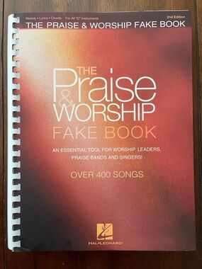 The Praise & Worship Fake Book over 400 songs piano sheet music guitar cords